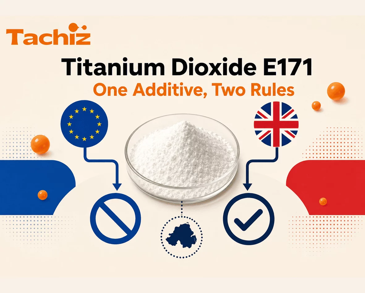 One Additive, Two Sets of Rules: How Titanium Dioxide E171 Is Regulated in the EU and Great Britain