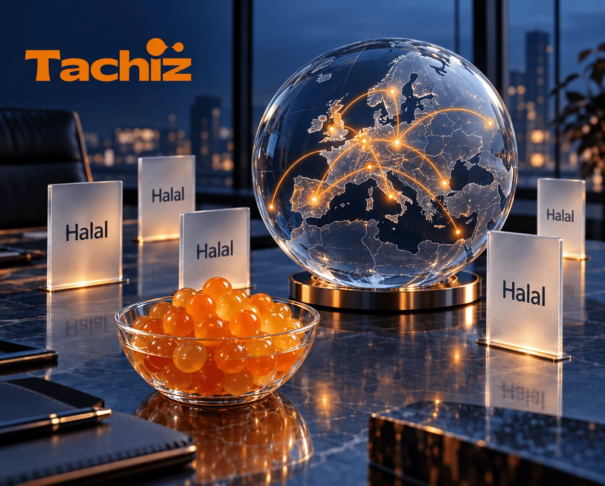 European Halal food market compliance and international business expansion for popping boba